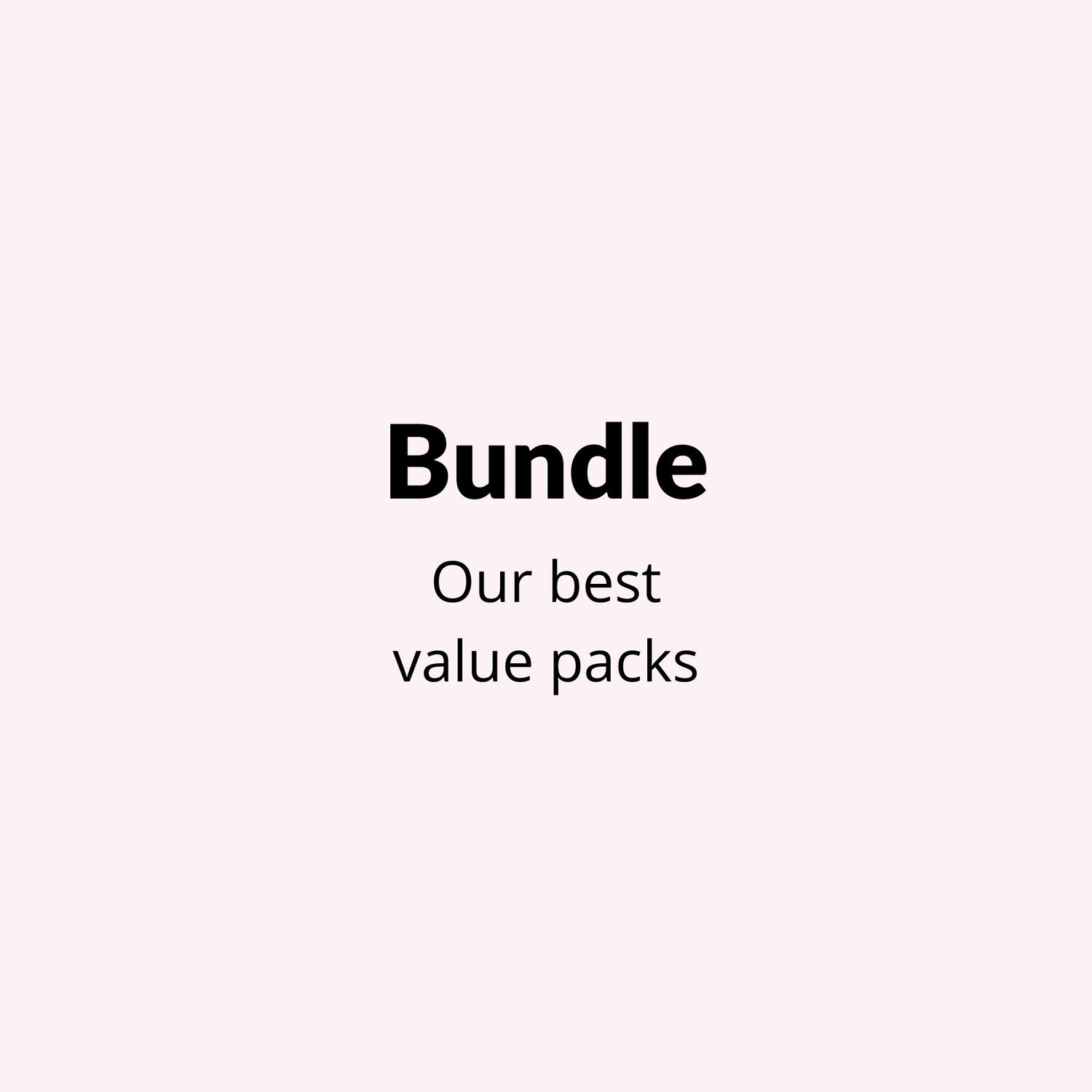 Value packs